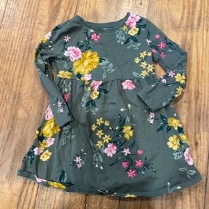 2T floral dress